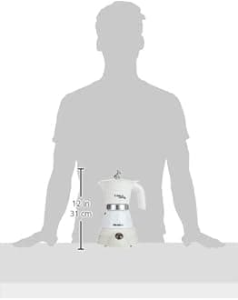 Ariete MOKA AROMA, Grey, White, 480 W, 180 mm, 135 mm, 255 mm