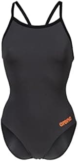 ARENA Women's Team Solid Light Drop Back One Piece Athletic, Quick Drying, Chlorine Resistant Swimsuit for Ladies