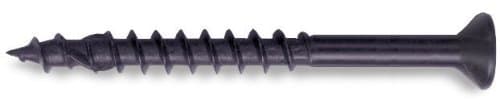 Fastap No. 7 x 2 in. L Phillips Countersink Head Black Oxide Steel Wood Screws 12 oz. 100 pk