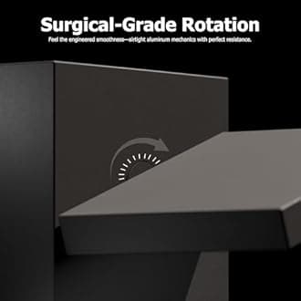 Lustrlach Motion Sensor Outdoor Wall Light Fixture LED Exterior Wall Mount Porch Light with Adjustable Lamp Head for House,Patio,Garden,3000K Dark Grey