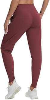 The Gym People Women's Joggers Pants Lightweight Athletic Leggings Tapered Lounge Pants for Workout, Yoga, Running