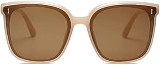 SOJOS Sonnenbrille Herren Damen Verspiegelt, Retro Vintage Groß Eckig Schwarz Coole Klassisch Rechteckig UV400 Schutz Unisex Brille SJ2157