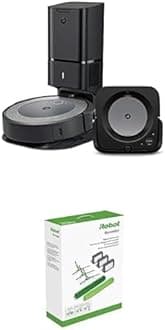 Bundle of iRobot Roomba i3+ EVO (3550) Robot Vacuum and Braava Jet m6 (6113) Robot Mop w/iRobot Authentic Replacement Parts - Replenishment Kit