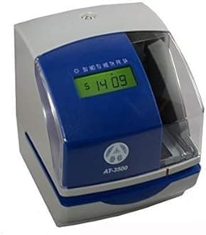 AT-3500 Heavy Duty Multifunction Time/Date/Number Stamp
