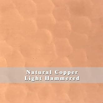 SINDA Island Mount Copper Range Hood Light Hammered-Natural Copper 36"W x 30"H, Natural Beautiful Copper Stove Range Hood with Powerful Range Hood Inserts, H3STRLNI3630