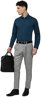 Peter England Men PESFOSLFQ39567 regular