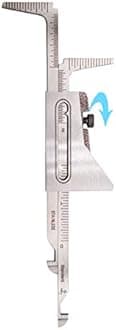 Necygoo Weld Gauge Set Hi-Lo Welding Gauge and 1/32-5/8 Inch 1-15mm Taper Gauge Stainless Steel Imperial Metric Measurement Welding Gauge