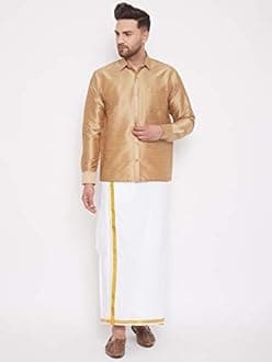 VASTRAMAY Men VASMSH002BU Ethnic Shirt