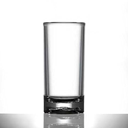 Plastic Shot Glass - 24 Pack, 50ml | Virtually Unbreakable - Tough Polycarbonate | Reuse 1000 Times