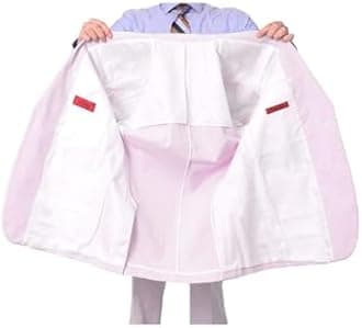 Emigre Men's 100% Cotton Striped Seersucker Suit