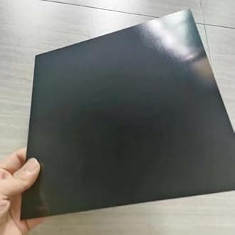 1pcs 0.2~4mm Thick Black Glassfibre Template Board Sheet G10 Epoxy Glass Fiber FR4 Fibreglass Plate 3D For Antistatic (Size : 200MM x 200MM, Color : 2mm)
