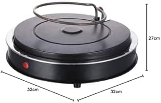 Emerio PO-115985 Electric Pizza Oven, Non-Stick with Spatulas and Clippers, BPA Free, 900 W