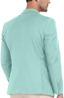 AIBUYTA Mens Suit Jacket Slim Fit Blazer for Men Business Suit Blazer Lightweight Casual Sport Coats for Daily Summer Wedding