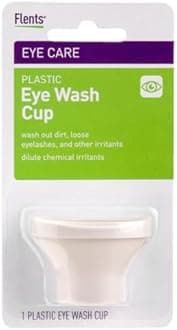 Flents Plastic Eye Wash Cup - (White)