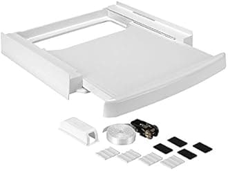 Universal Washing Machine/Tumble Dryer Installation Stacking Kit With Slide Out Shelf