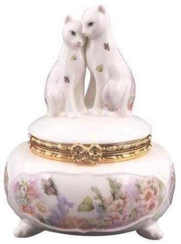 Kitty Kats Cats Cuddling Limoge Box