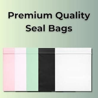 Grip Seal Bags Zip Lock Bags Resealable Plastic Bags Baggies (30x30 mm (200 Pcs), Ball)