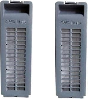Maharaja Filter Compatible for Washing Machine Samsung Compatible Magic Filter Dust Lint Bag Waste Net (Quantity 2)