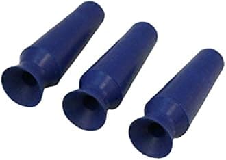 DMV Scleral Cup Large Contact Lens Handler - Inserts and Removes Scleral Contact Lenses and Prosthetic Eyes Dark Blue - 3 Count (Dark Blue)