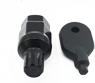 Wheel Lug Nut M12 X1.5 Or M12 X1.25 Authentic Acorn Racing Lug Wheel Nuts Screw 20PCS Car Replacement for Volk Wheel Nut Caps (Color : Black, Size : M12x1.5)