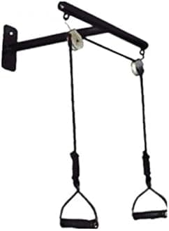 ACCO Stainless Steel T Shoulder Pulley Set | T Pulley | Physiotherapy Shoulder Pulley | T Shape Pully Exerciser For Frozen Shoulder (Black)