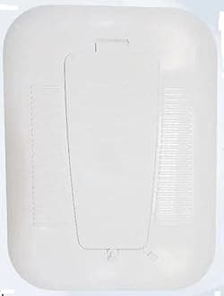 Toilet cover plate squatting pit universal odor and blockage prevention device fully enclosed one button operation