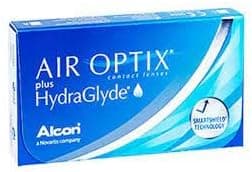 AIR OPTIX PLUS HYDRAGLYDE LENS - 6 LENS PACK (-1.00)