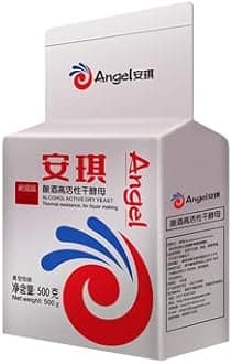 Red Label Angel Yeast - Angel Thermal Tolerance Alcohol Active Dry Yeast, 1 Count