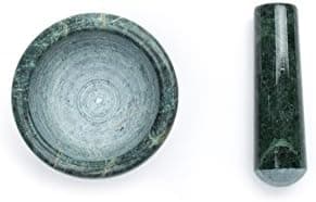 Marble Mortar and Pestle, Green