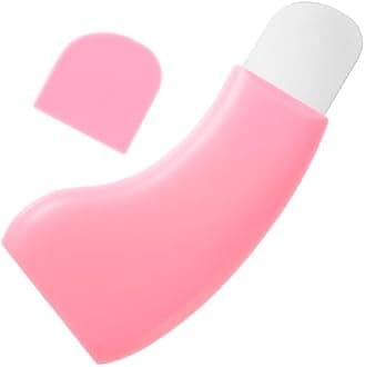 PAGOW Blackhead Remover Tool with Cap, Nose Blackhead Removers, Deep Clean Skin Spatula, Mild and Safe Face Scraper for Men and Women (1 Pcs, Pink)