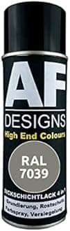 Alex Flittner Designs Rust Protection Paint 4-in-1 RAL 7039 Quartz Grey Metal Protective Paint Spray Rust Protection Paint Spray Can