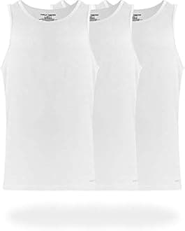 Pair of Thieves Slim Fit Men’s Tagless Tank Tops, 3 Pack Ultra Soft, Breathable Sleeveless A-Shirt for Men, AMZ Exclusive