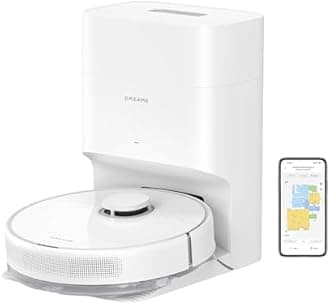 Dreame D10 Plus, Rengöringsrobot, Vit, 145 ML
