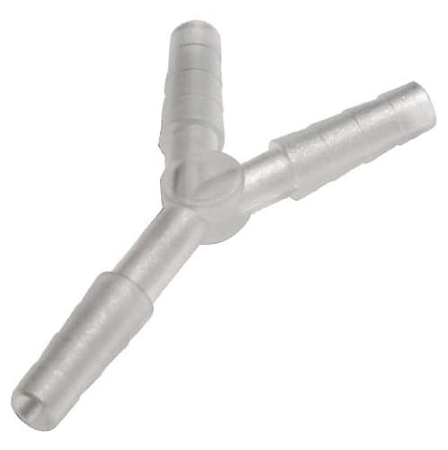 Oxygen Y Connector - 1/4" OD Barbed, 10 pack