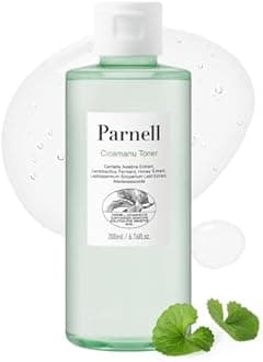 Parnell Cicamanu Toner - Centella Asiatica, Ceramide, LHA, PHA, Soothing and Moisturizing for Sensitive and Dry Skin (6.76 Fl Oz / 200ml)