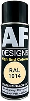 Alex Flittner Designs Rust Protection Paint 4-in-1 RAL 1014 Ivory Metal Protective Paint Spray Rust Protection Paint Spray Can