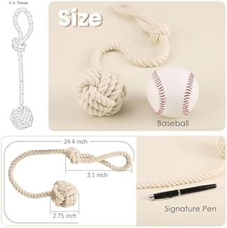 Melaluxe 4 Pack Curtain Tiebacks - Heavy Duty Curtain Rope Tieback, Handmade Rural Decorative Curtain Holdbacks (Navy Blue)