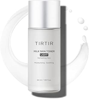 Milk Skin Toner Light | Instant Hydration with 4% Niacinamide, Pore-Tightening, Vegan Toner for Acne-Prone, Sensitive & Oily Skin, Fungal Acne Safe, Panthenol, Allantoin, Vitamin B