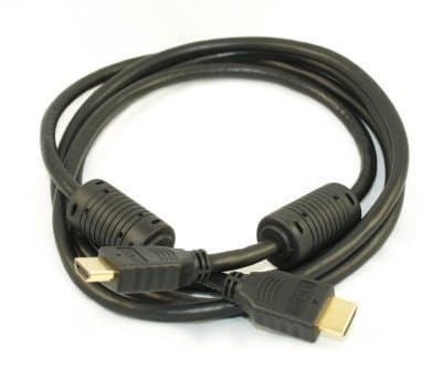 ADVANCED HIGH SPEED DIGITAL 6 FT HDMI CABLES, 24k GOLD w/ PROTECTIVE FERRITE CORES, 6 feet, Pack of 2