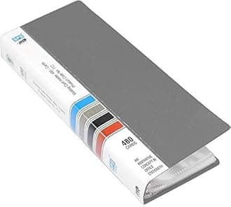 Skrill Business Card Holder, Visiting, Credit, Debit, Business, ID Card Holder/Organizer - 480 Cards (Grey)