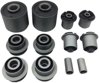 NISTO Suspension 10 Front Upper Lower Control Arm Bushing For 2006-2012 Lexus IS350 GS350 GS450H GS460 2WD