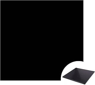 Black HDPE Sheet for Heavy Duty Industry,High Density Polyethylene Sheets Colored HDPE Board for DIY,1/4" Thick,Size 12" x 18"