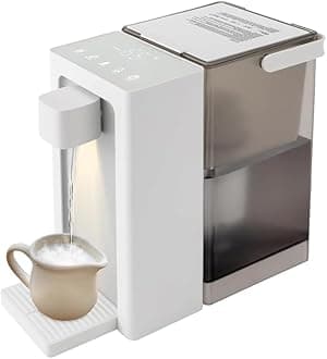 AMERTEER Hot Water Dispenser | Electric Kettle with 5 Adjustable Temperature Settings | 3L Capacity, Quick Heating & Multi-output System for Home, Office, & Kitchen Use