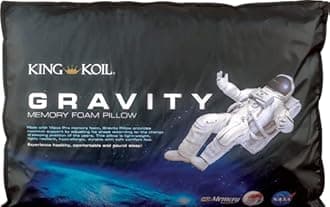 Memory Foam Ortho Pillows Gravity Memory Foam Pillow Soft Pillow for Sleeping, Neck Support, Back Support || White || 16 x 24 Inch || 1Pc