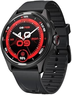 Ticwatch Pro 5 Enduro スマートウォッチ Wear OS by Google Android グーグル対応スマートウォッチ 5ATM防水 腕時計 アウトドア ランニング コンパス GPS搭載 ロングバッテリー マイク スピーカー搭載