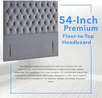 ComfoRest - Elegant 4FT Small Double Bed with 4 Drawers | Durable Base for Compact Living | Sturdy Frame for Modern Bedrooms (Grey Plush)