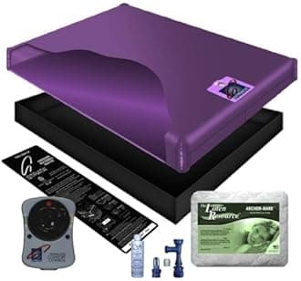 Free Flow Full Motion Premium Waterbed Bundle Package Cal King (72x84)