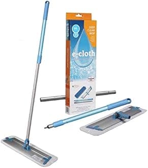 e-cloth Deep Clean Mop, Blue, Pack of 1