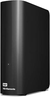 Western Digital WD 26TB Elements Desktop External Hard Drive, USB 3.0 External Hard Drive for Plug-and-Play Storage - WDBWLG0260HBK-NESN