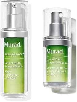 Resurgence Retinol Youth Renewal | Anti-Aging Firming Face & Eye Serum Creams to Reduce Fine Lines and Wrinkles | Retinol Tri-Active Technology for All Skin Types